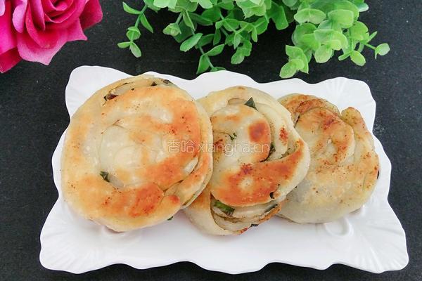 椒盐葱油饼的做法图解12