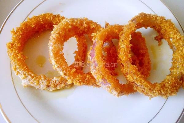 洋葱圈的做法图解10