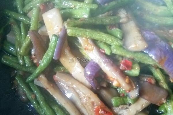 茄子烧豆角的做法图解7