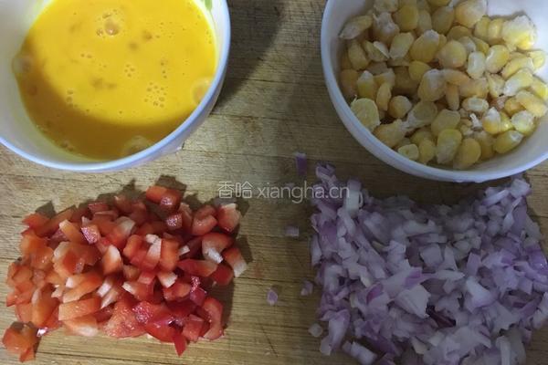 鲔鱼玉米蛋炒藜麦饭的做法图解3