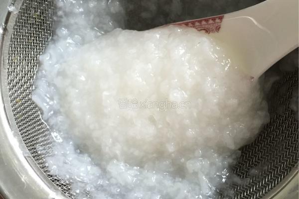 香菇鸡肉粥的做法图解4