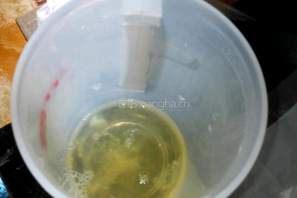 茉莉花茶蛋糕(微波无牛奶版)的做法图解2