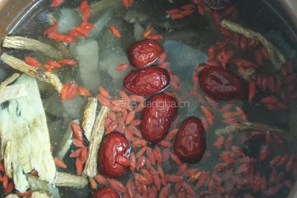 十全大补汤煲羊腿肉的做法图解5