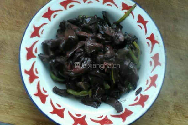 肉蘑炒肉的做法图解5