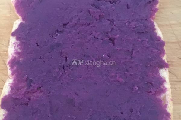 紫薯三明治的做法图解3