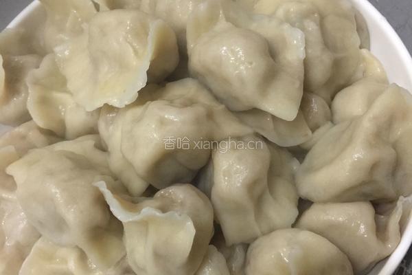 羊肉大葱饺子的做法图解14