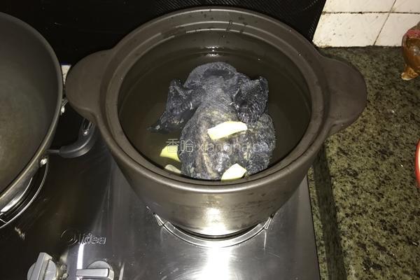 虫草花煲乌鸡的做法图解4