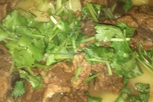 红烧土豆大骨头的做法图解11