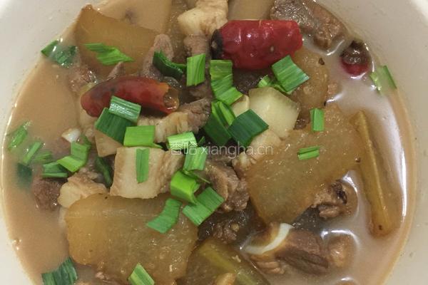 红烧猪肉炖冬瓜的做法图解8