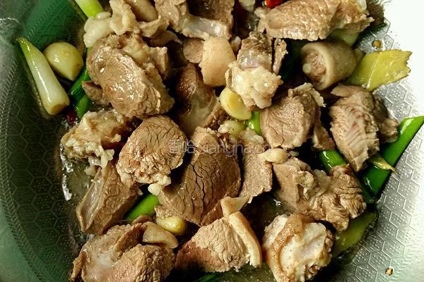 羊肉炖白萝卜的做法图解5