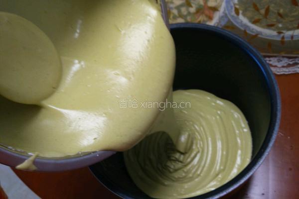 电饭煲抹茶蛋糕的做法图解13