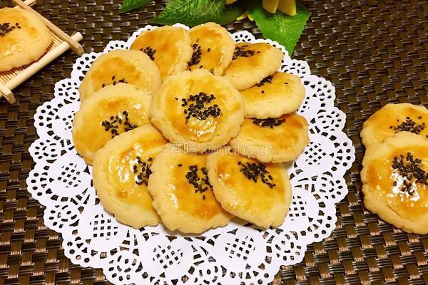 芝麻酥饼的做法图解13