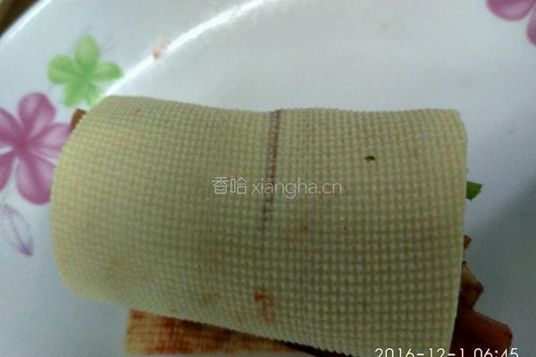 什锦豆腐卷的做法图解13