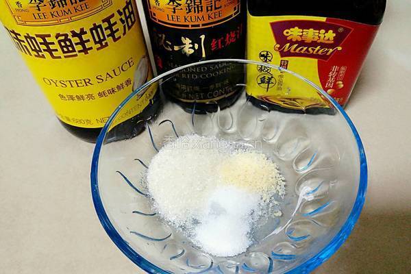 大葱烧腐竹的做法图解2