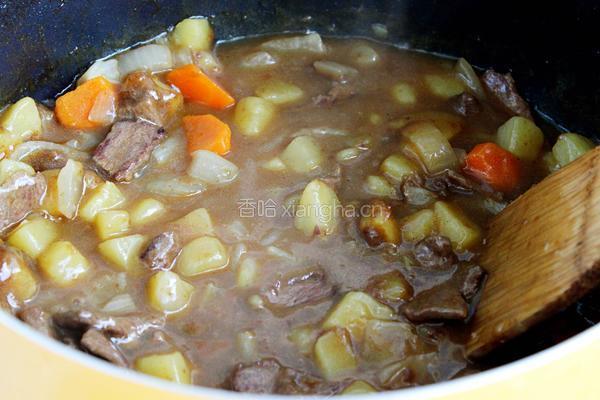 咖喱牛肉饭的做法图解12