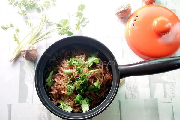 肉沫粉丝煲的做法图解12