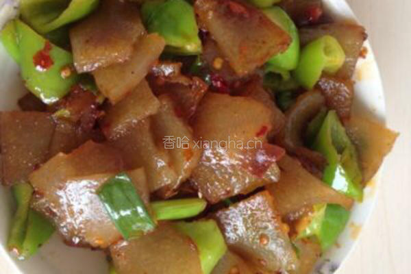 炒焖子的做法图解7