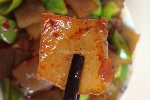 炒焖子的做法图解6