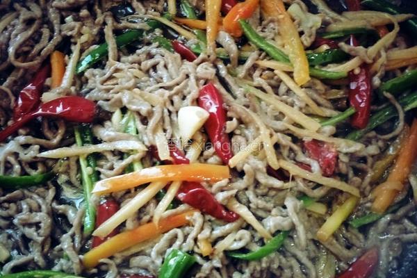 泡椒牛肉丝的做法图解9