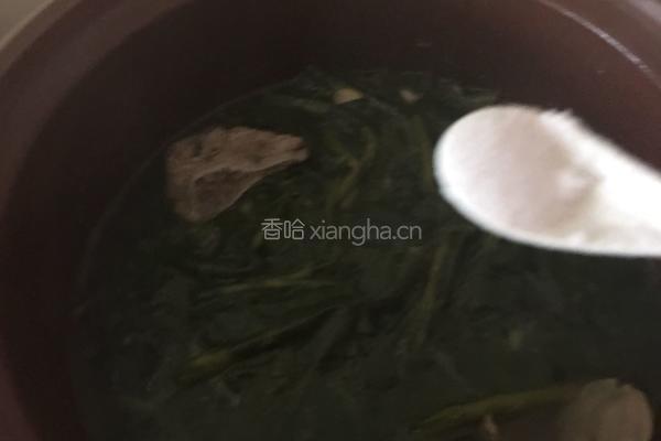 西洋菜陈肾扇骨汤的做法图解8