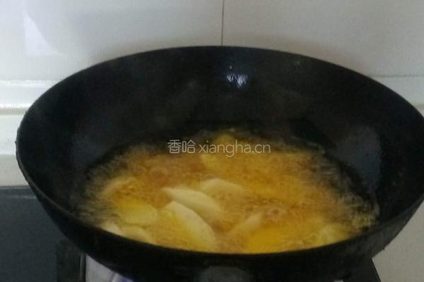 拔丝山药的做法图解7