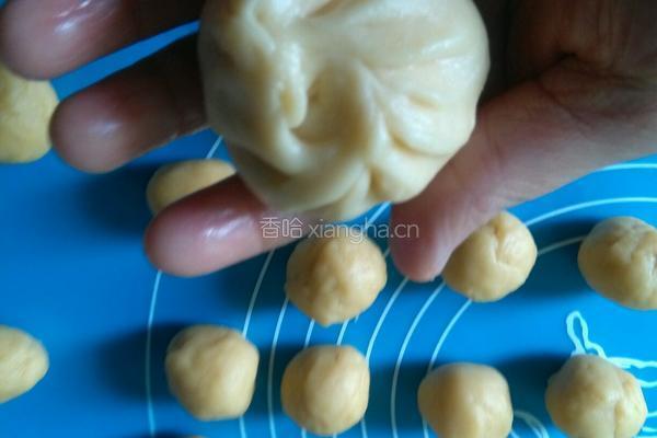 向日葵莲蓉酥的做法图解4
