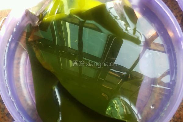 花生拌海带的做法图解2