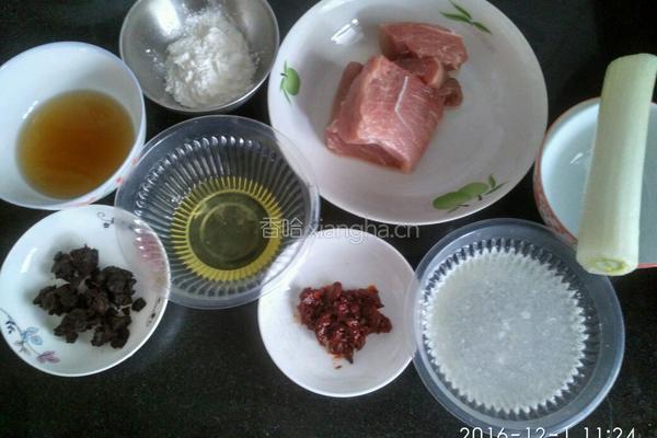 京酱肉丝的做法图解1