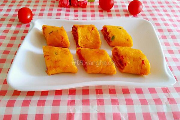 番茄鸡蛋卷饼的做法图解10