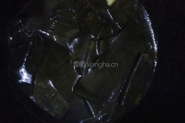 卤海带的做法图解6