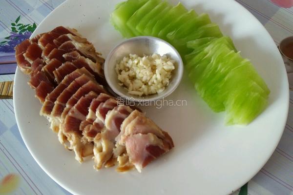 腊肉炒莴苣的做法图解3