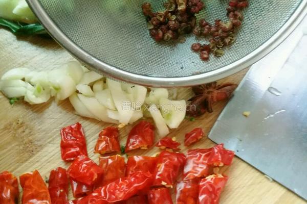 干煸花菜的做法图解4