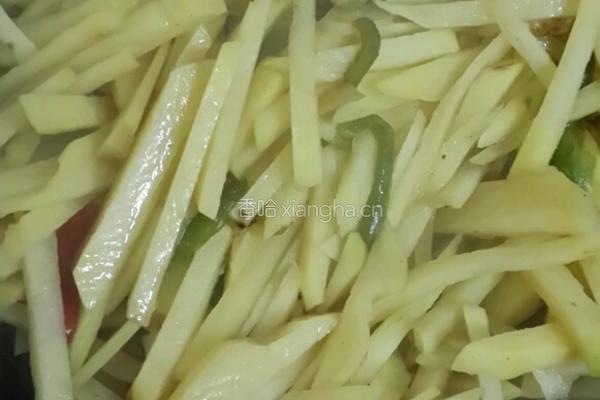 醋溜土豆丝的做法图解7