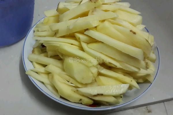醋溜土豆丝的做法图解1