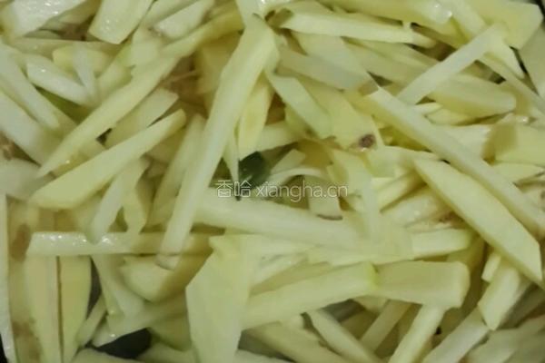 醋溜土豆丝的做法图解5