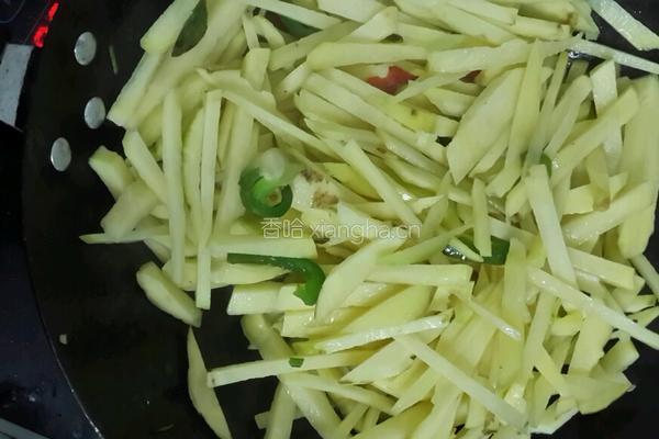 醋溜土豆丝的做法图解6