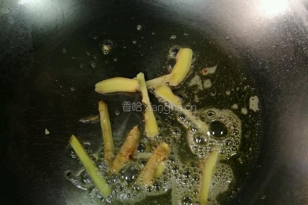 香芹炒腊猪头肉的做法图解7