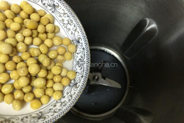 绿色豆浆的做法图解2