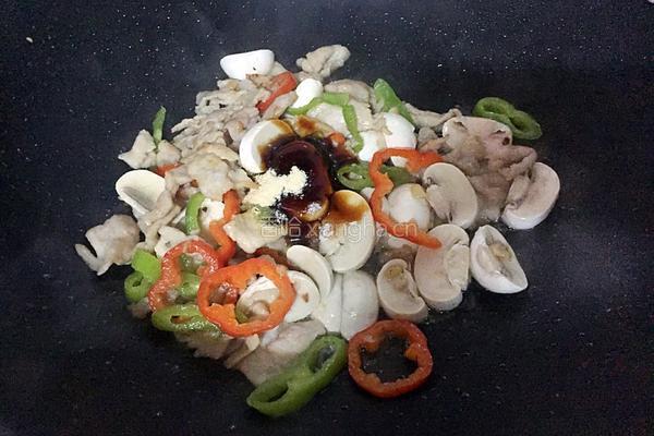 口蘑炒肉的做法图解8