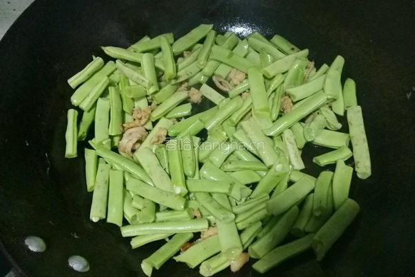 正宗老北京扁豆焖面的做法图解6