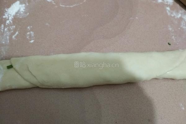 香葱花卷的做法图解11