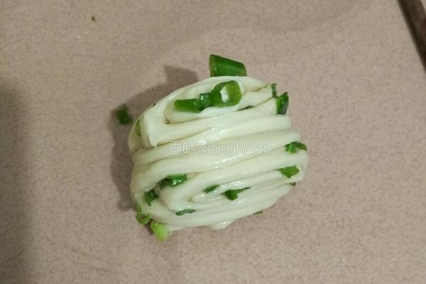 香葱花卷的做法图解16