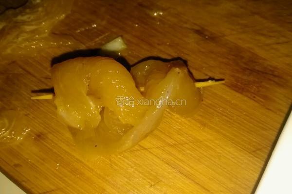 牙签肉（鸡肉版）的做法图解6