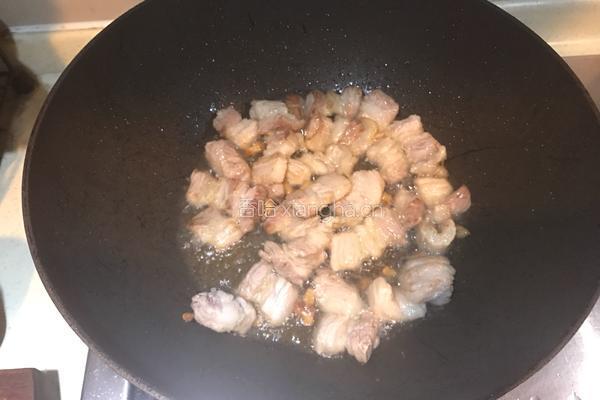 茄子豆角五花肉焖饭的做法图解2