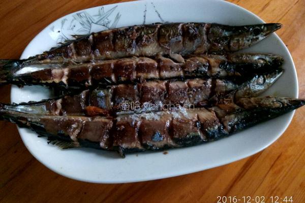香煎秋刀鱼