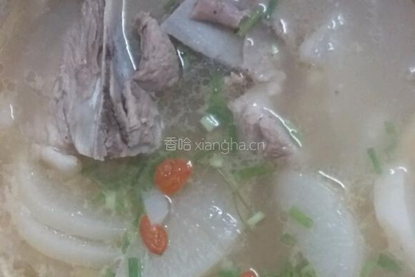 萝卜排骨汤的做法图解6