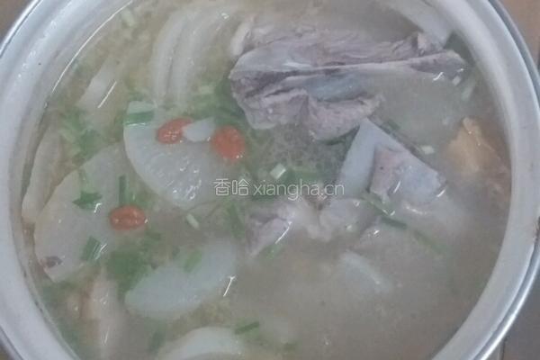 萝卜排骨汤的做法图解7