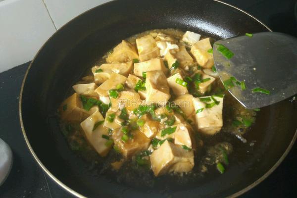 家常焖豆腐的做法图解9