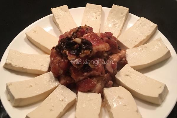 排骨蒸豆腐的做法图解4