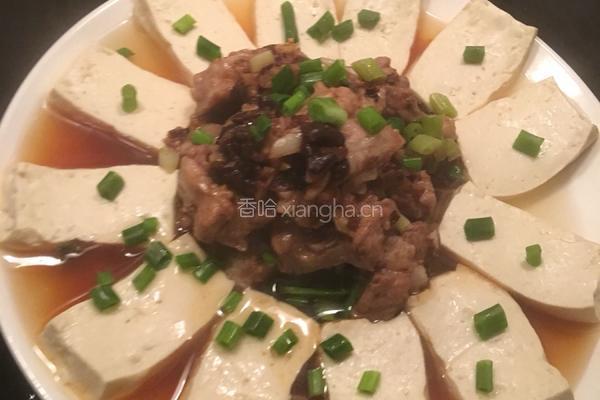 排骨蒸豆腐的做法图解5